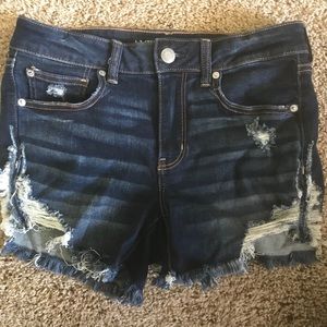 American Eagle jean shorts.